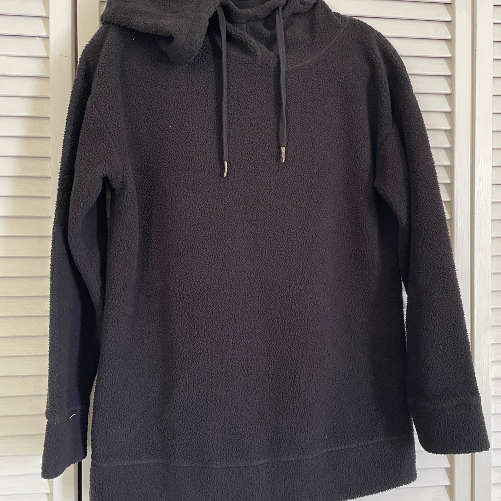 32 Degrees Black Relaxed Fit Sweater